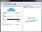   Insofta 3D Text Commander 3.0.3 Portable by DrillSTurneR